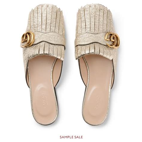 gucci marmont metallic laminate leather slipper|Glamorous Marmont Metallic Laminate Leather Slipper .